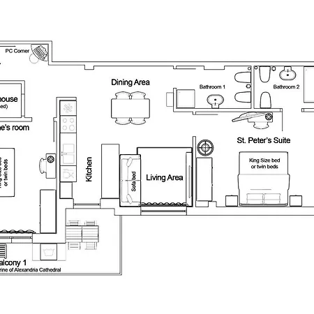 Vakantiehuis Casa Vacanze Spqr Rome